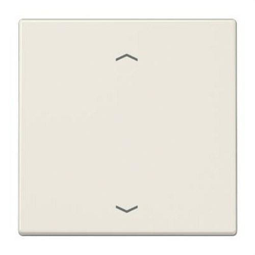 JUNG - Tecla sensora estándar persiana con flechas blanco marfil Serie LS duroplástico (resistente al rayado) brillante