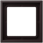JUNG - Marco simple 81x81mm de la Serie LS ZERO lacado dark termoplástico (a prueba de golpes)