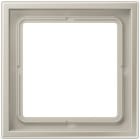 JUNG - Marco simple 81x81mm de la Serie LS ZERO lacado acero termoplástico (a prueba de golpes)
