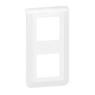 LEGRAND - Placa Mosaic - 2x2 módulos - Vertical - Blanco