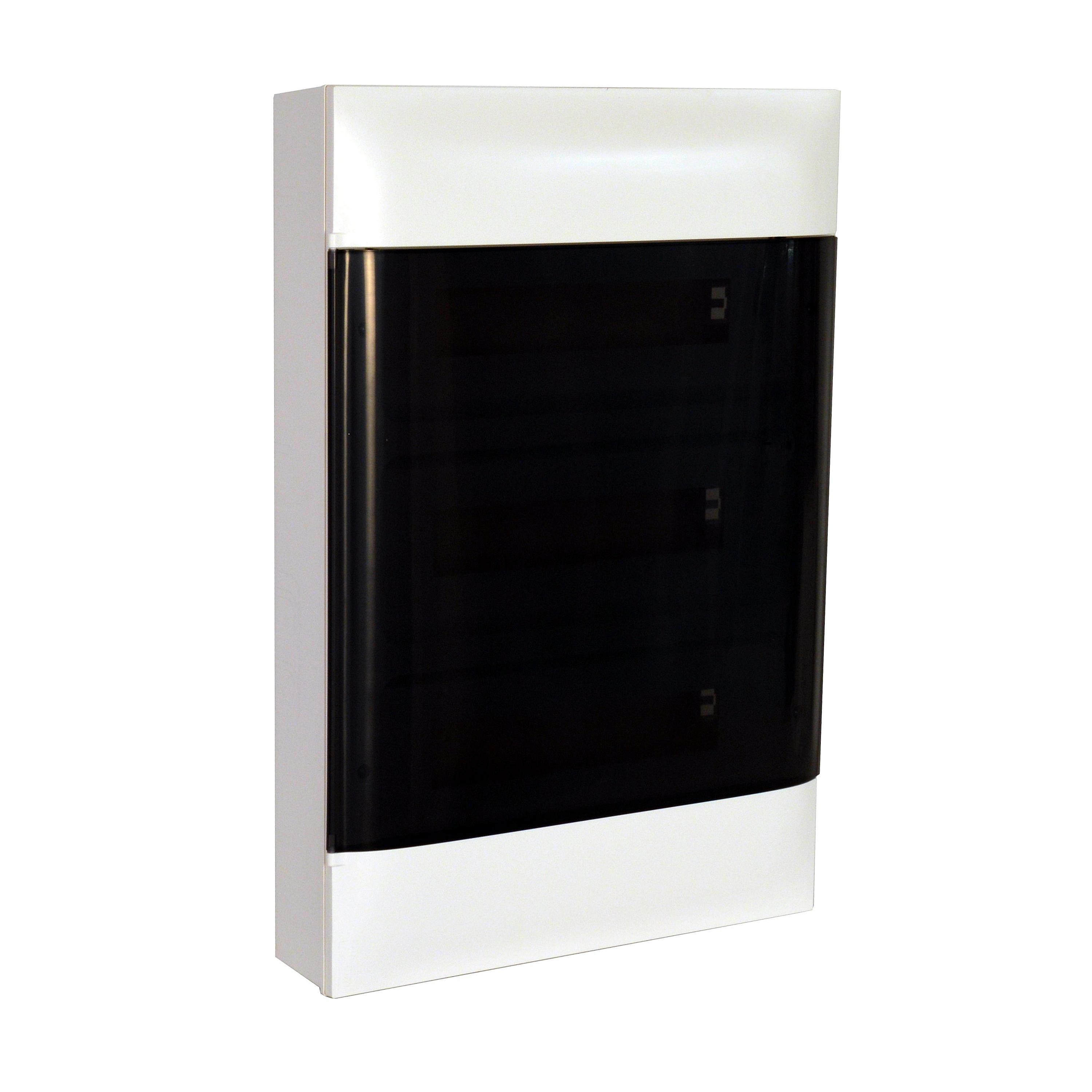 LEGRAND - Caja Superficie Practibox S puerta transparente 3x18mod