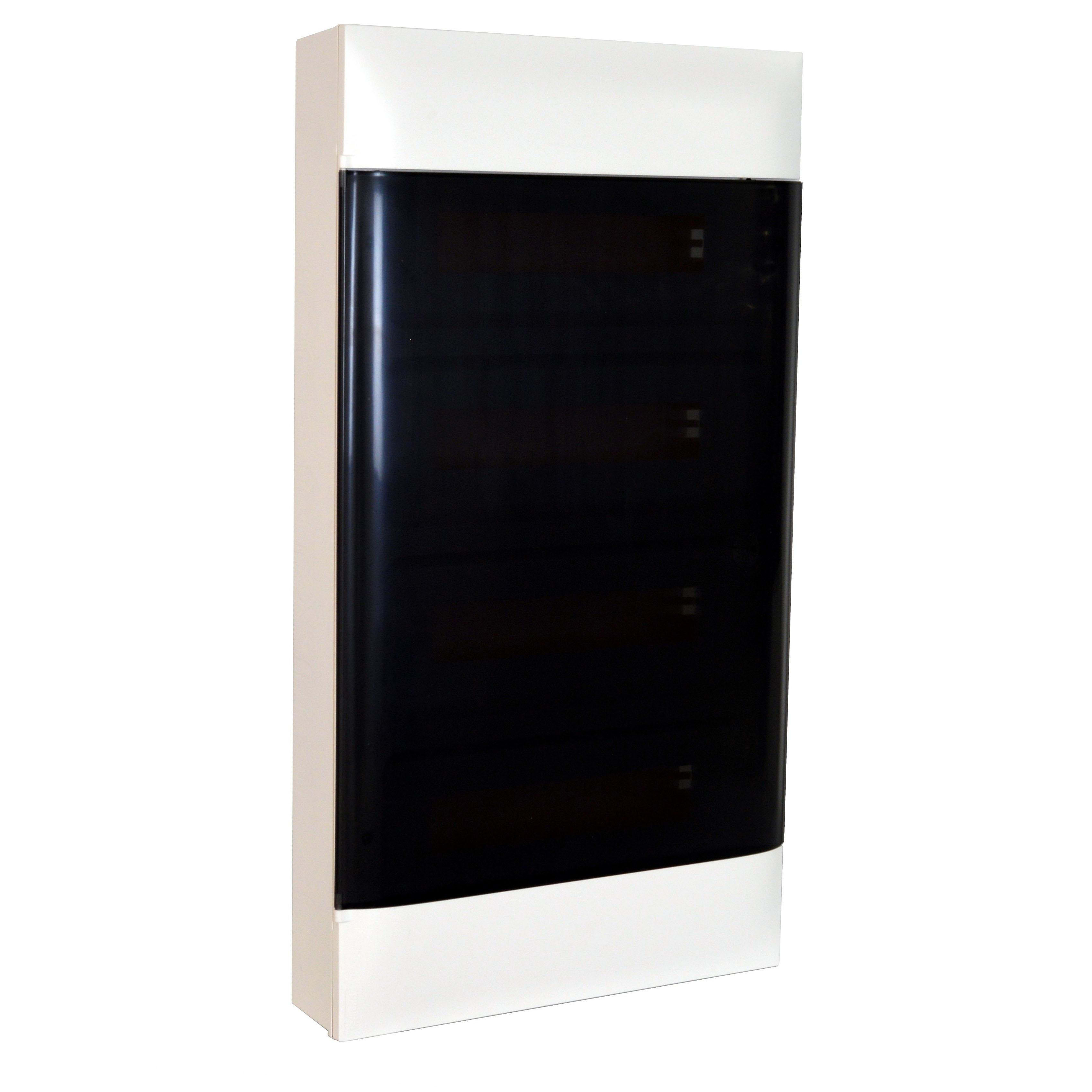 LEGRAND - Caja Superficie Practibox S puerta transparente 4x12mod