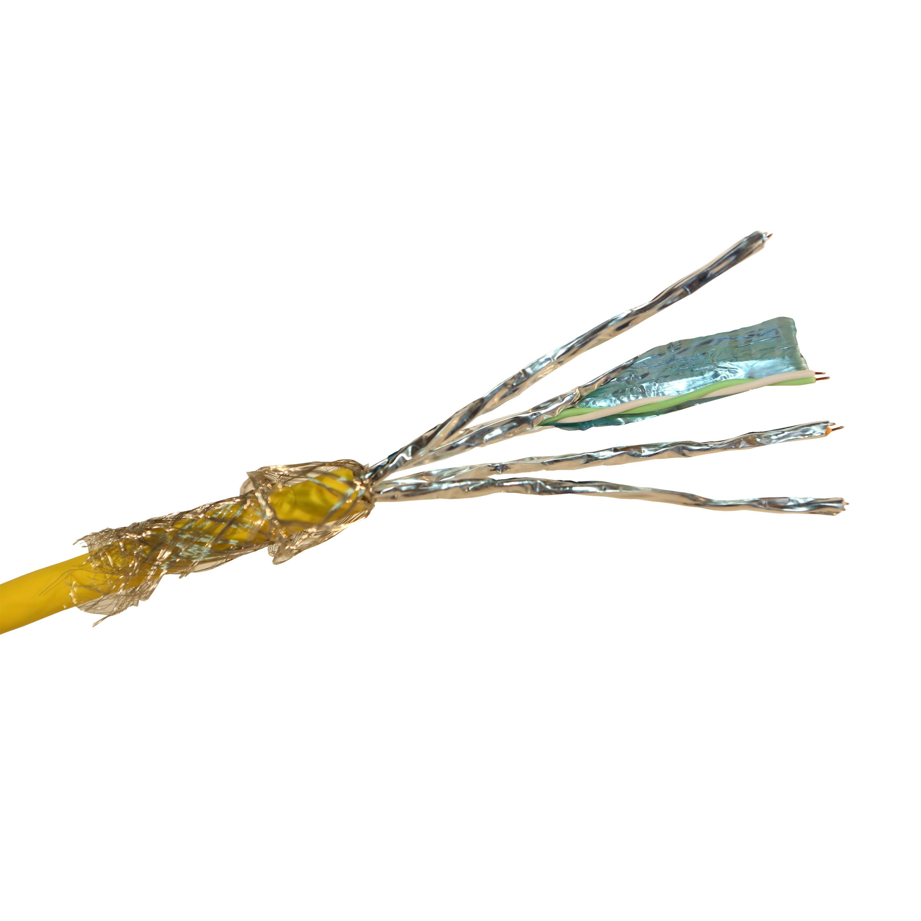 LEGRAND - Cable categoría 7 S/FTP 4 pares LSZH Euroclase B2ca 500 metros amarillo