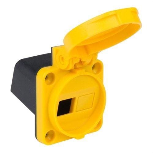 IDE - Carcasa toma red IP54 (para 2 tomas RJ45)