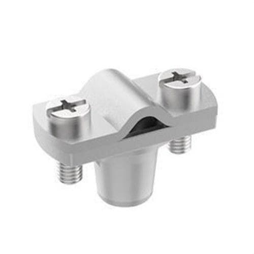 CIRPROTEC - Soporte acero galvanizado para cable 8-10mm con tirafondo para superficie metálica