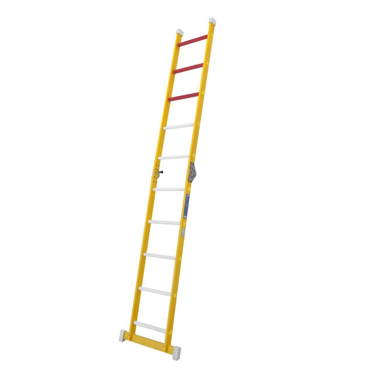 PROIMAN - ESCALERA FIBRA DE VIDRIO TOTAL PLEGABLE 6 PELDAÑOS POR LADO