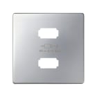 SIMON - Placa cargador SIMON 82 2xUSB 5V 2,1A aluminio