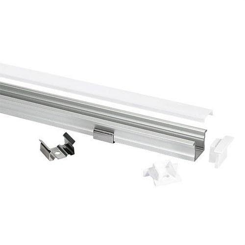 BLUELED - Perfil 4610 25x15mm aluminio