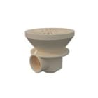 ASTRALPOOL - Sumidero circular estándar piscina hormigón ABS salida 2'' beige