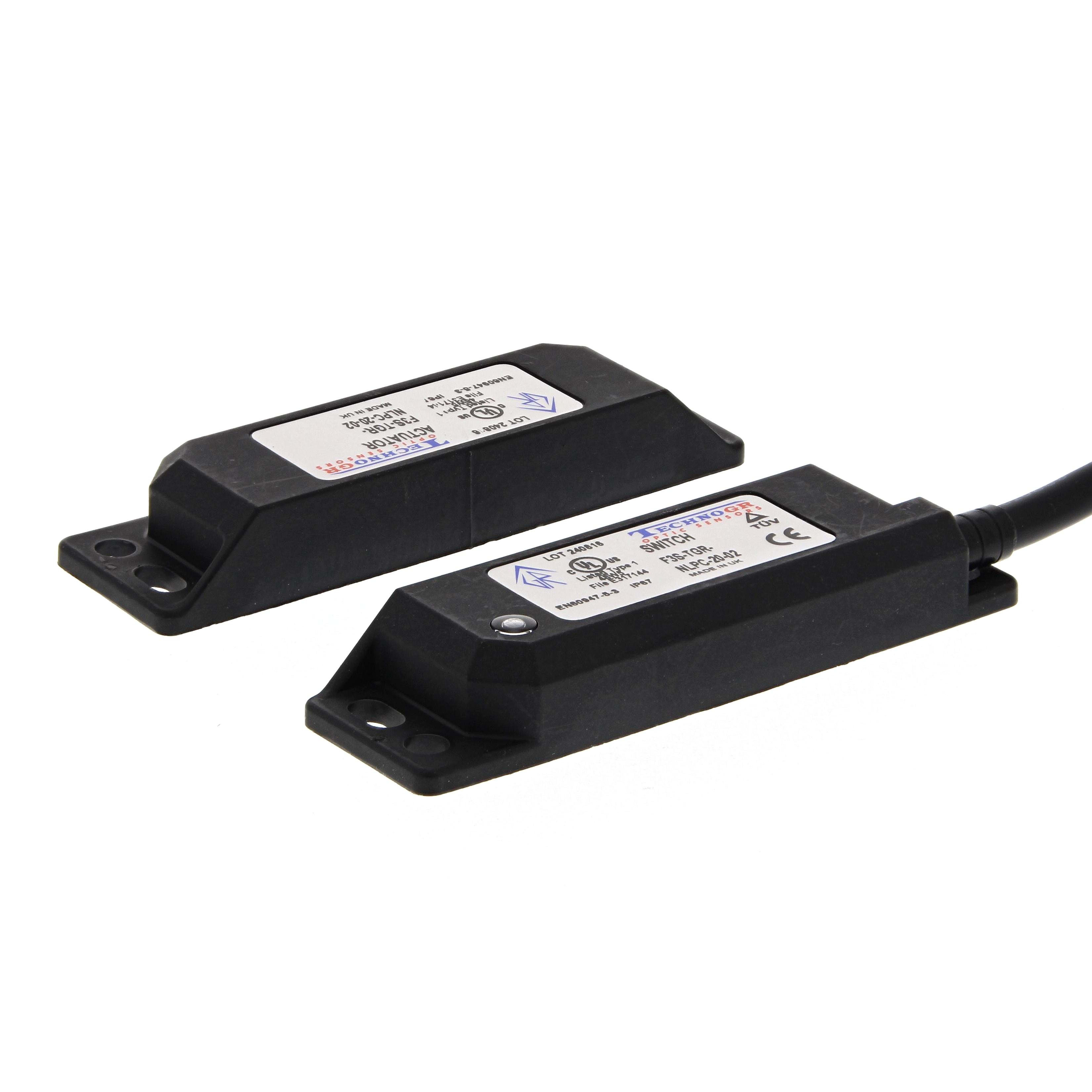 OMRON - Interruptor Seg. PLe Largo Plast. Codif. 2NC LED Cable 10m
