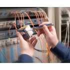 FLUKE NETWORKS - Kit de limpieza de fibra óptica: bolsa, cubo, lápiz, bastoncillos de 1,25 y 2,5 mm, 10 tarjetas