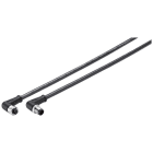 SIEMENS - Cable SIMATIC NET POWER CONNECTING 0,5m M12-90/M12-90 para alimentación ET 200 preconectorizado cable M M12 /H M12 codificación L 4P