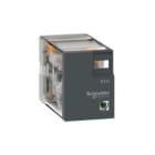 Schneider Electric - Relés electromecánicos de Harmony, miniatura, 5 A, 2 CO, con LED, 24 V CA