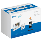 TEGUI - Kit manos libres unifamiliar 2 hilos, Classe 300X New acabado Light y placa exterior Sfera New
